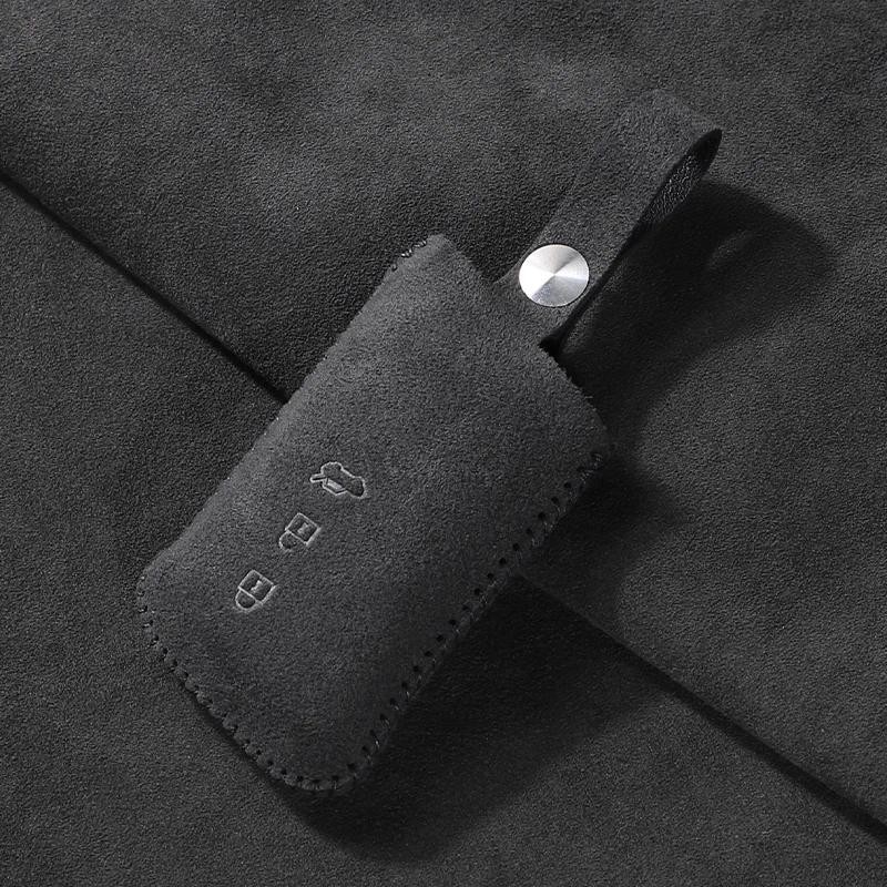 3 Nút Da Lộn Chìa Khóa Ô Tô Bảo Vệ Dành Cho Xe Lexus NX200 LC GS RX300 ES IS LX RC UX260h LS500h LS5