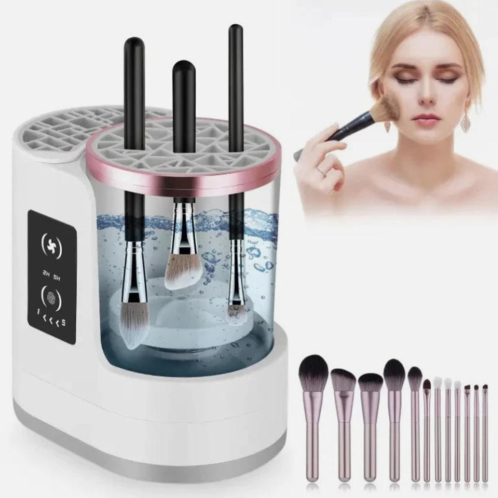 Electric Makeup Brush Cleaner, makeup brush cleaning Automatic Makeup Brush Cleaner with Makeup Brus