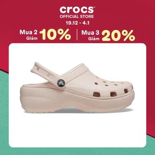  Giày Clog Nữ Crocs Classic Platform - Quartz 