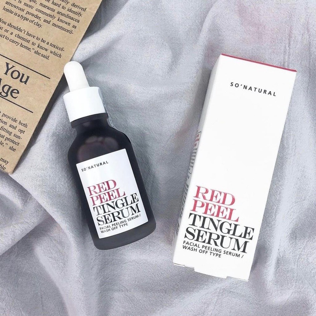 So Natural Red Peel Tingle Serum 35ml