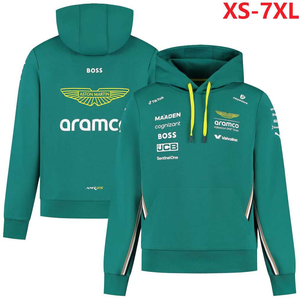 Áo khoác và hoodie unisex phong cách F1 Aston Martin 2026