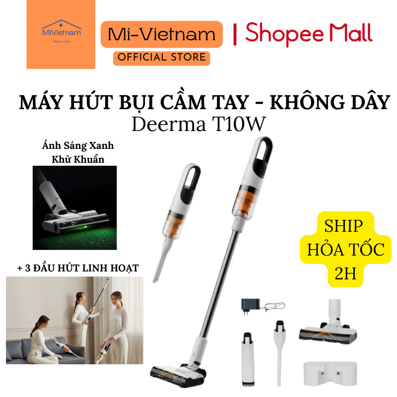 Máy hút bụi không dây Deerma T10W