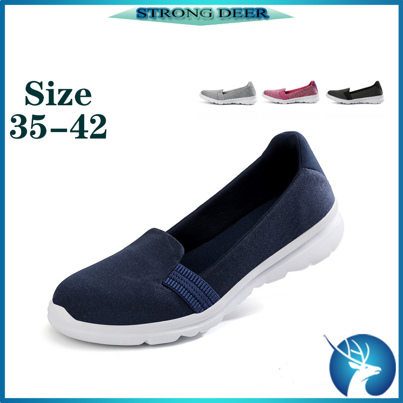 GPT S × D ✈Hàng có sẵn✈ Plus Size: Giày trượt nữ Fesyen Kasut Wanita 35-42