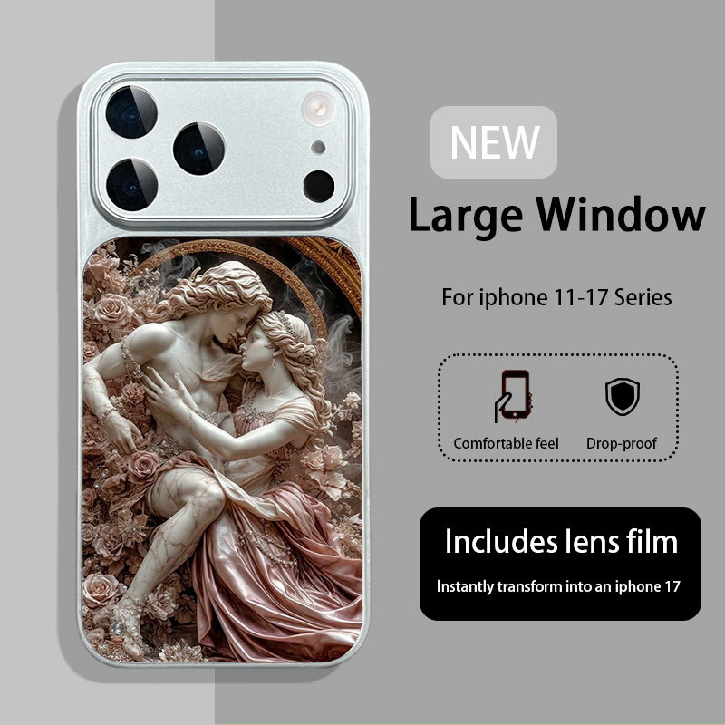 Ốp lưng iphone 17 16 15 14plus 13 12 11 pro max, mẫu cũ ngay lập tức biến thành iPhone 17, được tran