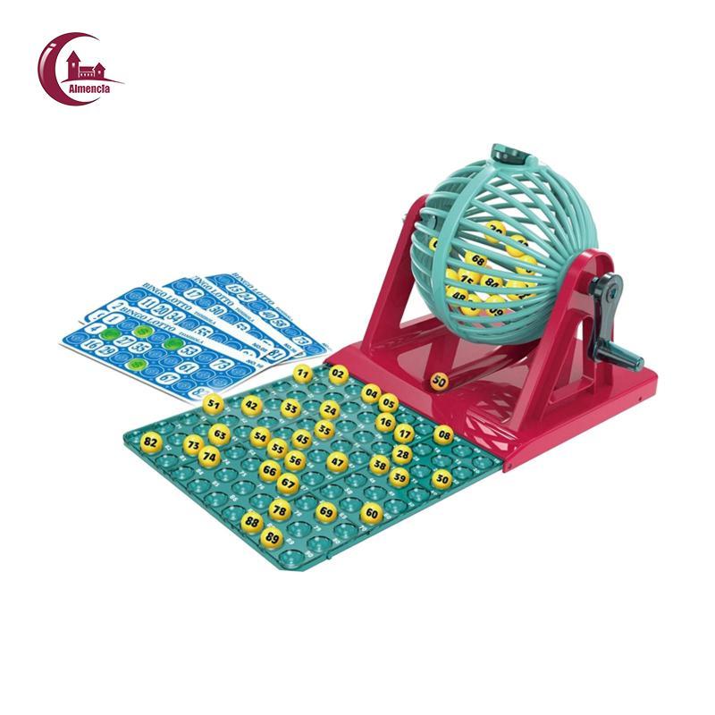 Bộ trò chơi Bingo Trò chơi bảng gia đình Bingo Set Trò chơi xổ số Bingo gia đình để tập hợp