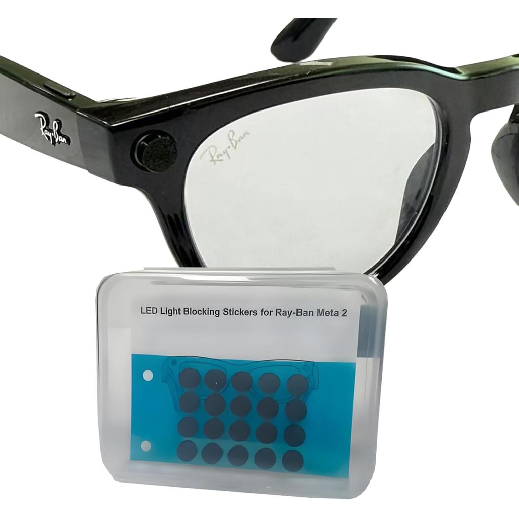 Vỏ đèn Blackout tương thích với kính Ray-Ban Meta Gen 2, Wayfarer, Skyler, Headliner và Oakley Meta 