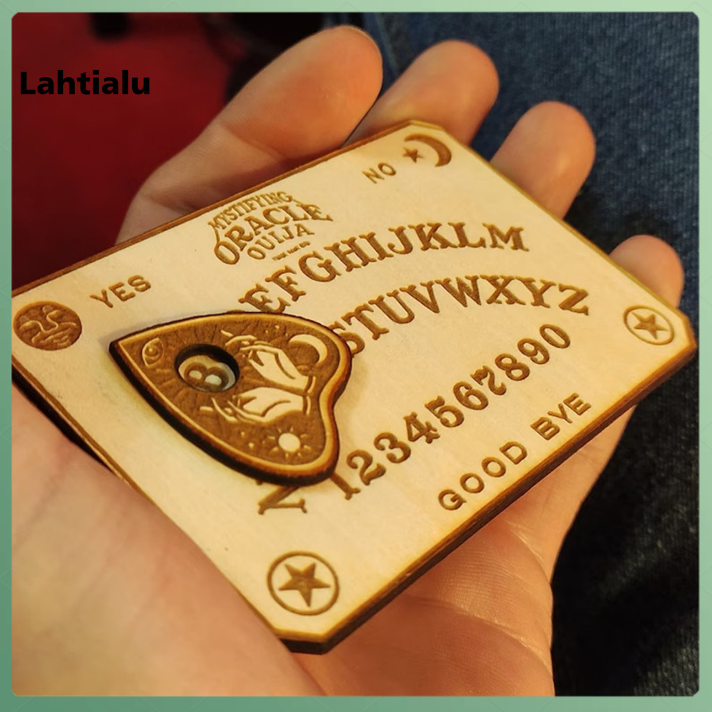 Bảng Lahtialu Ouija để hướng dẫn chính xác Công cụ khám phá tâm linh Câu đố bảng nói Ouija – Trò chơ