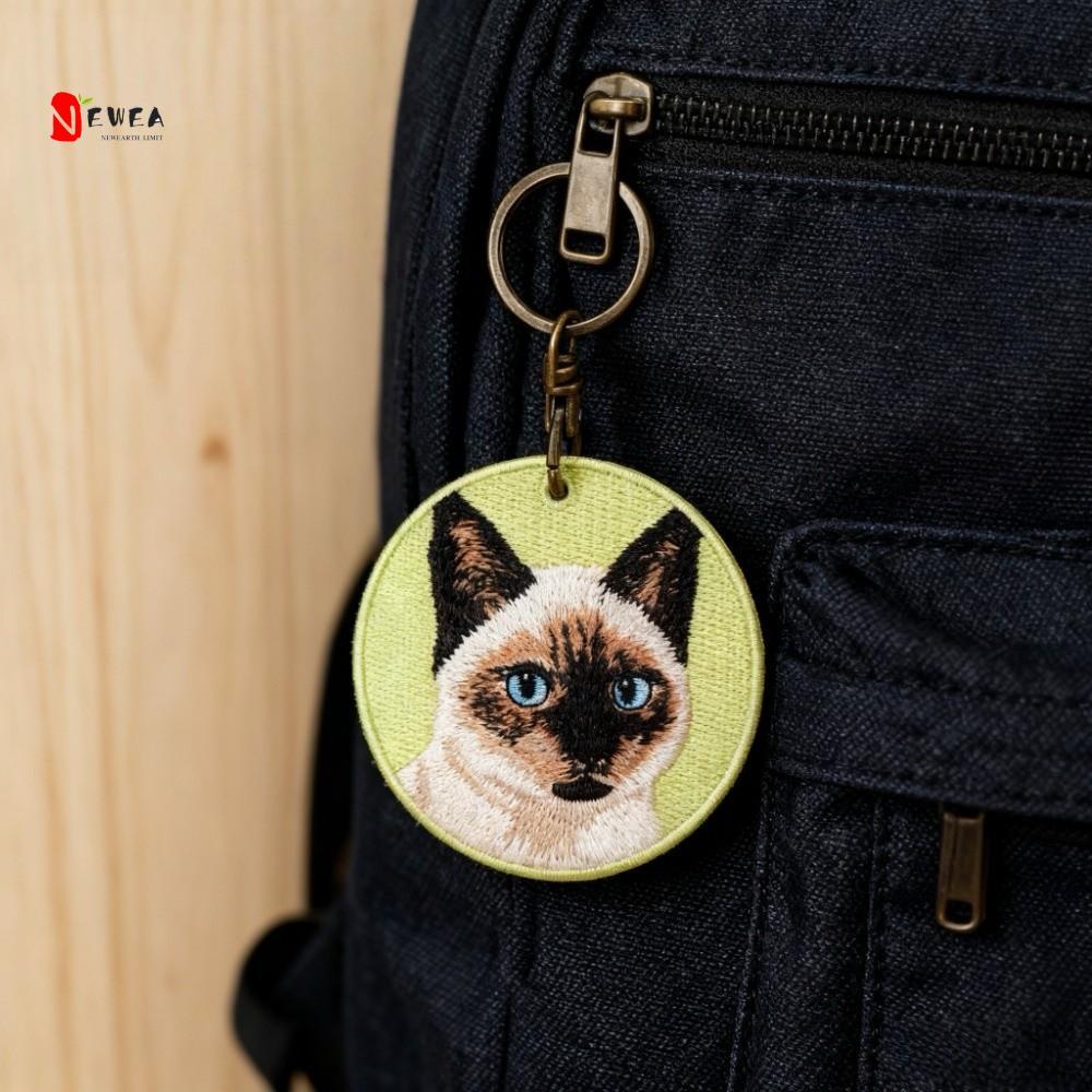 NEWEARTH LIMIT Ragdoll Cat Mặt dây chuyền, Ba Tư Longhair Mỹ Shorthair British Shorthair Kitty Móc k