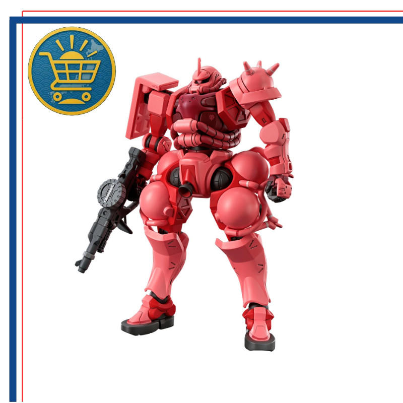 BANDAI SPIRITS Zaku Đỏ Dành Cho Char (GQ) 1/144 Mô hình lắp ráp đã tô sẵn màu【Direct from Japan】