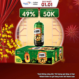   Chọn Vị  Xúc xích tiệt trùng Ponnie cay 1 hộp x 24cây x 34gr 