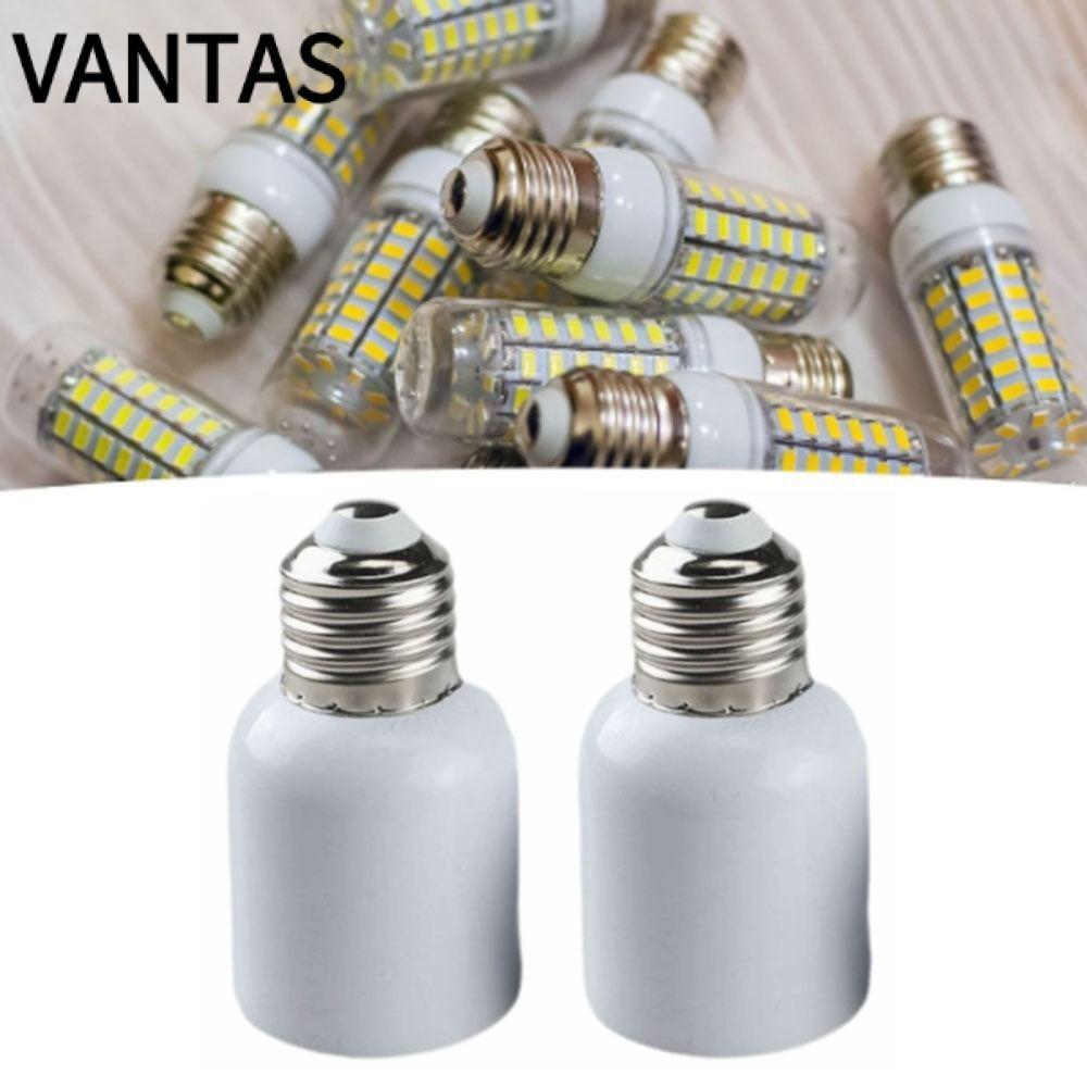 Bộ chuyển đổi ổ cắm nhẹ VANTAS 2 chiếc, Bộ chuyển đổi điện trở nhiệt độ cao 110-240V E27 sang E40, B