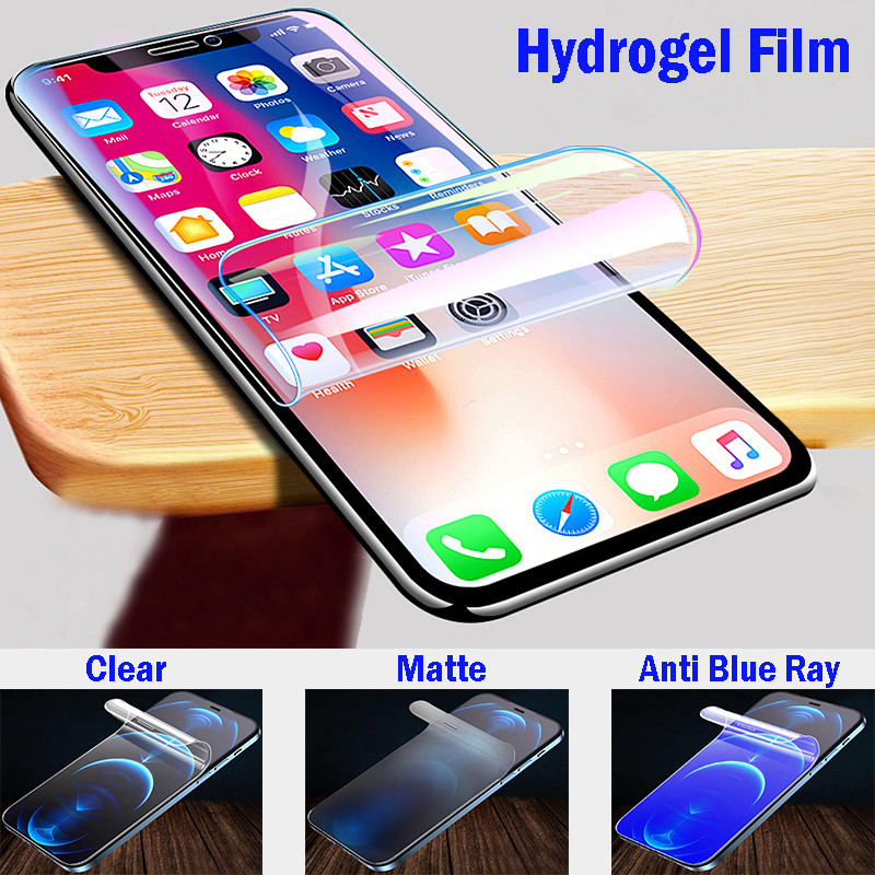 2 Bộ Phim Hydrogel Cho iPhone 11 Pro Max 6 6S 7 8 Plus iPhone XR X XS Max i11 pro max i7 + i8 + i6s 
