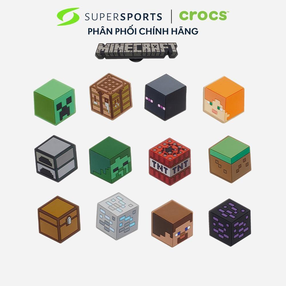 Phụ kiện Charm Crocs Minecraft - Nhiều Màu - 10011459