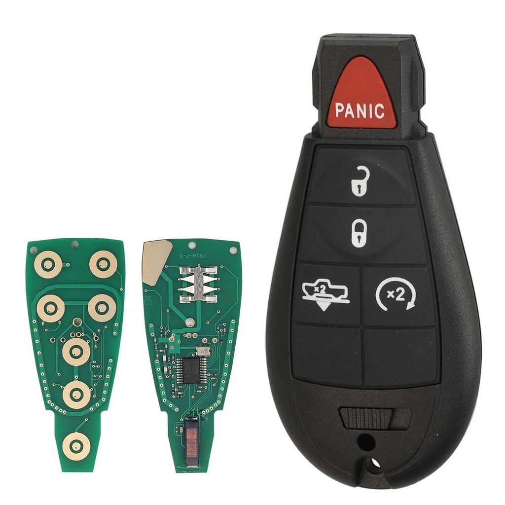 Dahai GQ4 53T Fobik Chìa Khóa Ô Tô Từ Xa 433 MHz ID46-PCF7911A Chip Cho Dodge RAM 1500 2500 3500 450