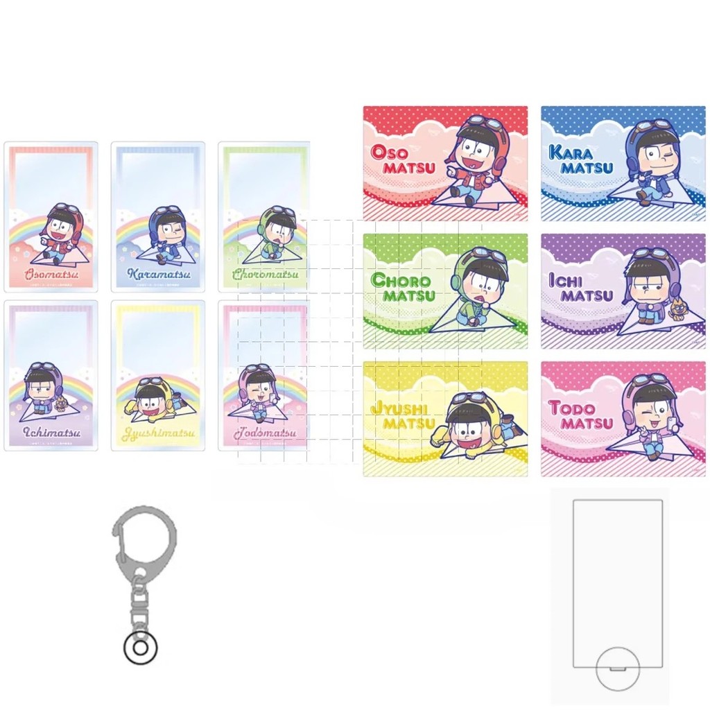 Mô hình Standee Osomatsu-san Acrylic Osomatsu Karamatsu Ichimatsu Choromatsu Jyushimatsu Todomatsu M