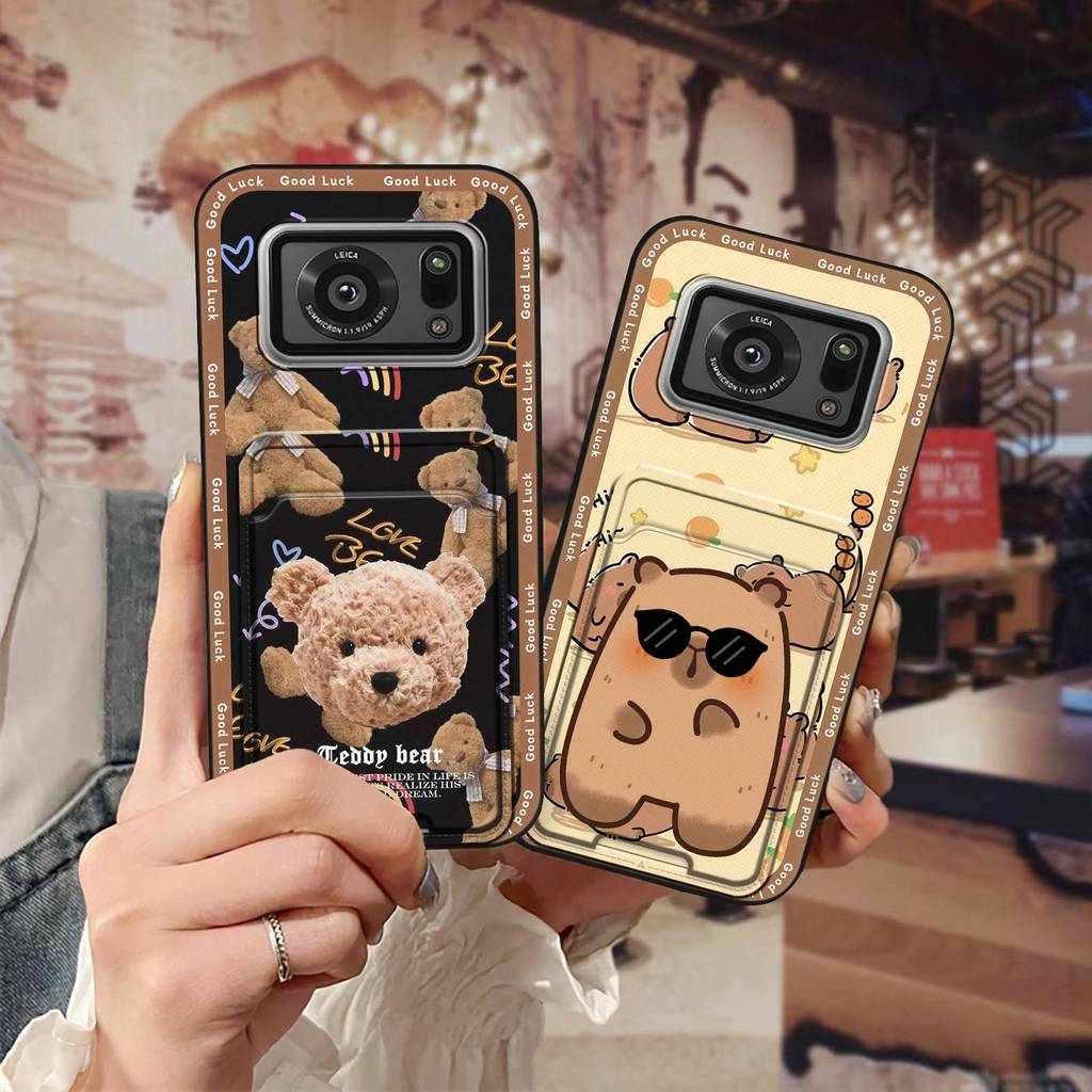 Ốp lưng silicon mềm hoạt hình Sharp Aquos R6/SH-51B/P6/R6G bọc toàn bộ, chống va đập, bảo vệ chống b
