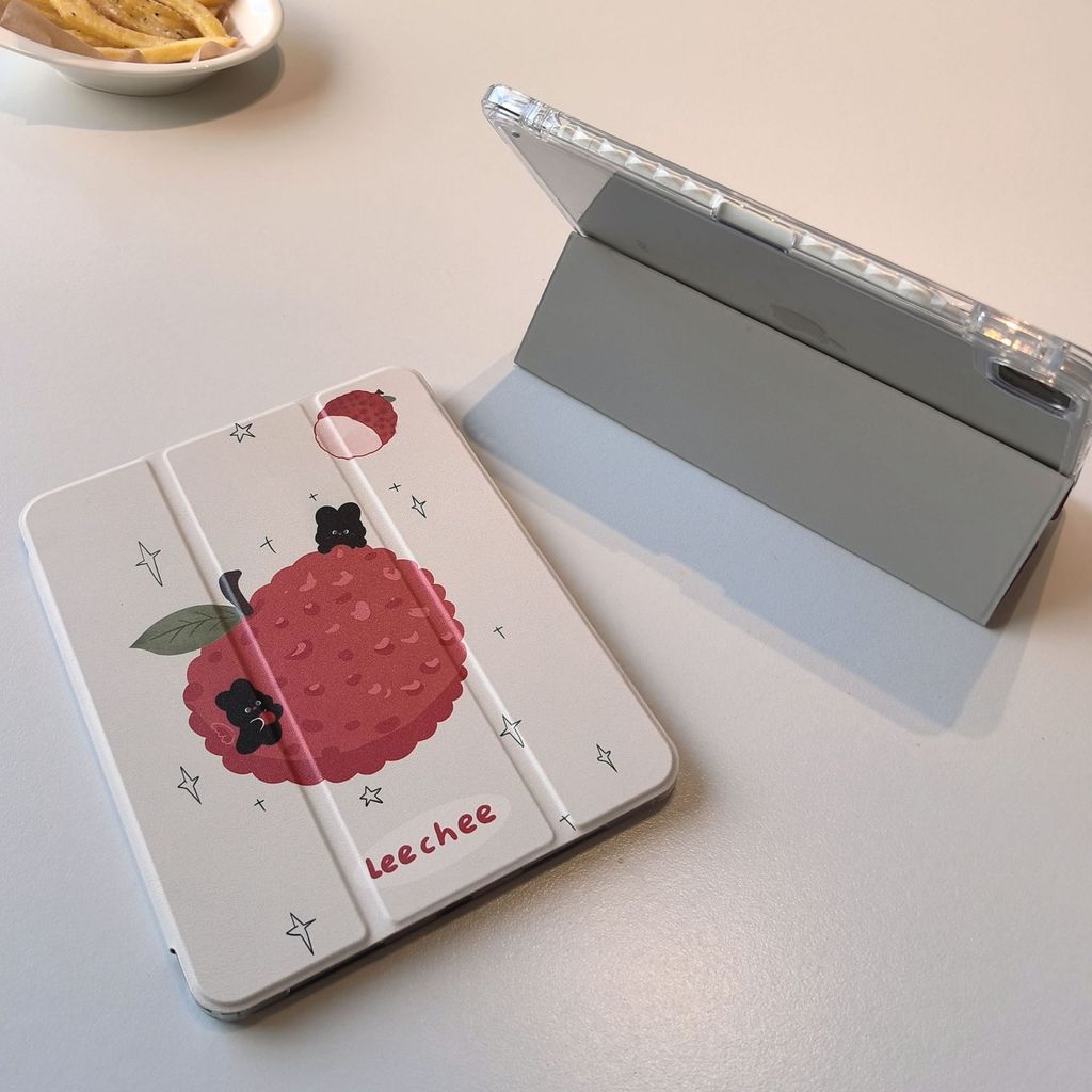 Thích hợp cho phim hoạt hình ipad thế hệ thứ 11 Vỏ phẳng air7 / 6 Vỏ bảo vệ chống uốn pro có khe cắm