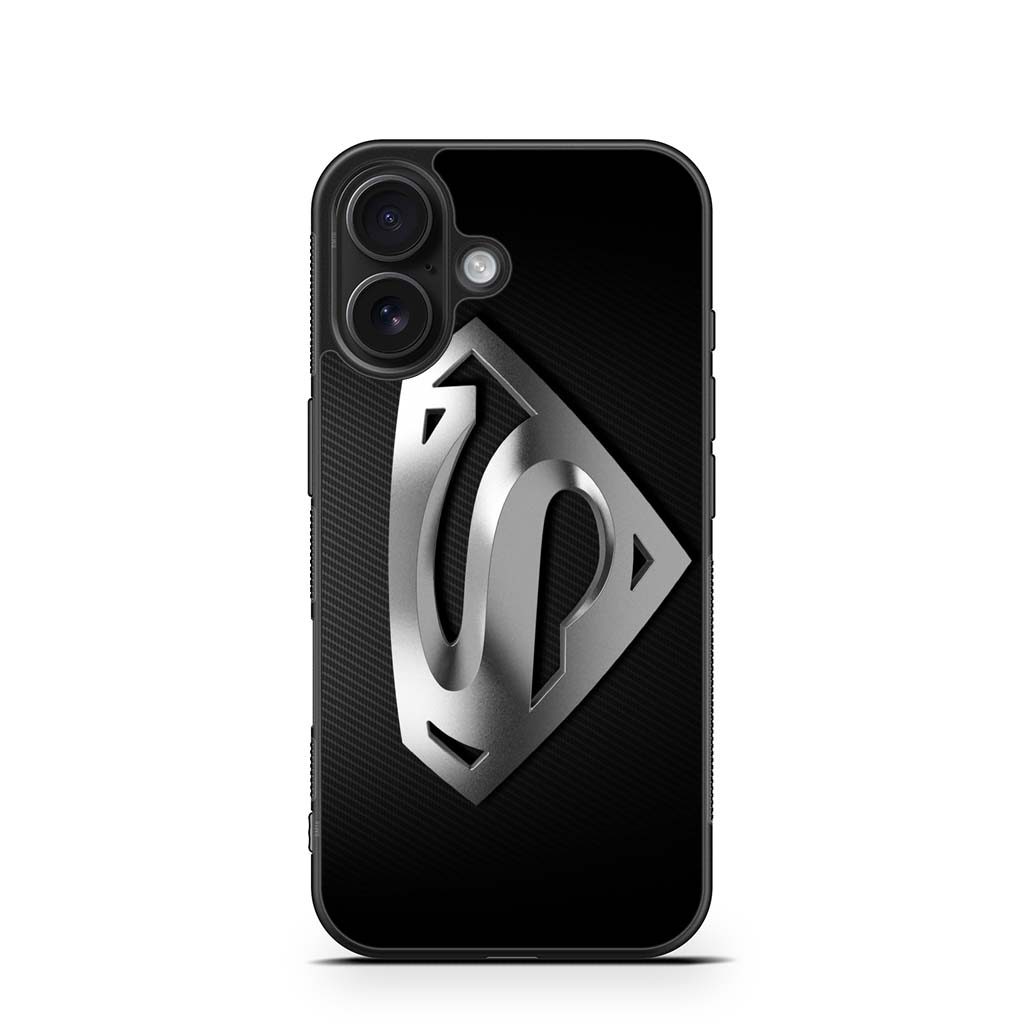 Vỏ bảo vệ Logo Superm.a.n Thích hợp cho IPhone 16 17 Pro Max Plus Mini XS XR