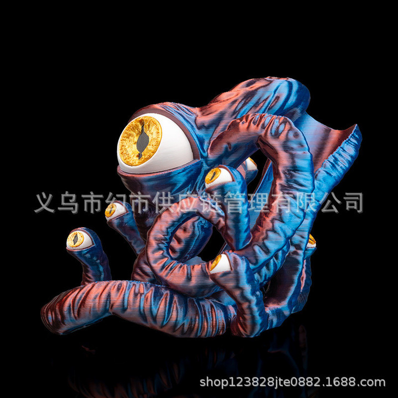 Sản phẩm mới Cthulhu Style Can Rack Dice Tower Phụ kiện trò chơi bảng hai trong một