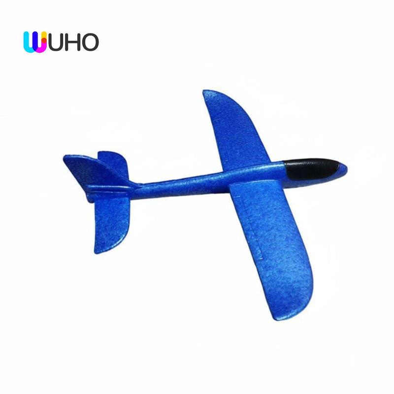 Big EPP Foam Glider Kit Máy Bay Đồ Chơi Bật Sáng LED Máy Bay Cho Trẻ Em Ngoài Trời Vui Nhộn Tay Ném 