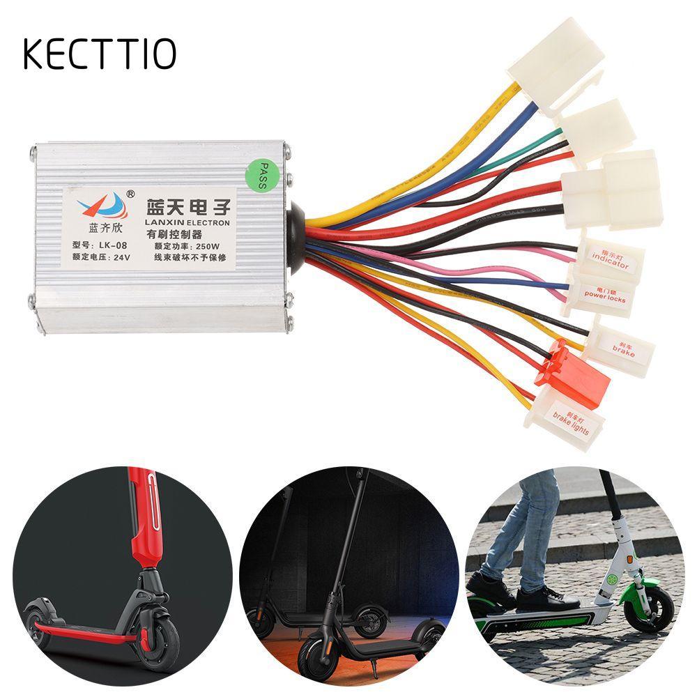 Bộ điều khiển chải KECTTIO 8 kiểu DC 250W / 350W / 500W / 800W Phụ tùng xe đạp điện