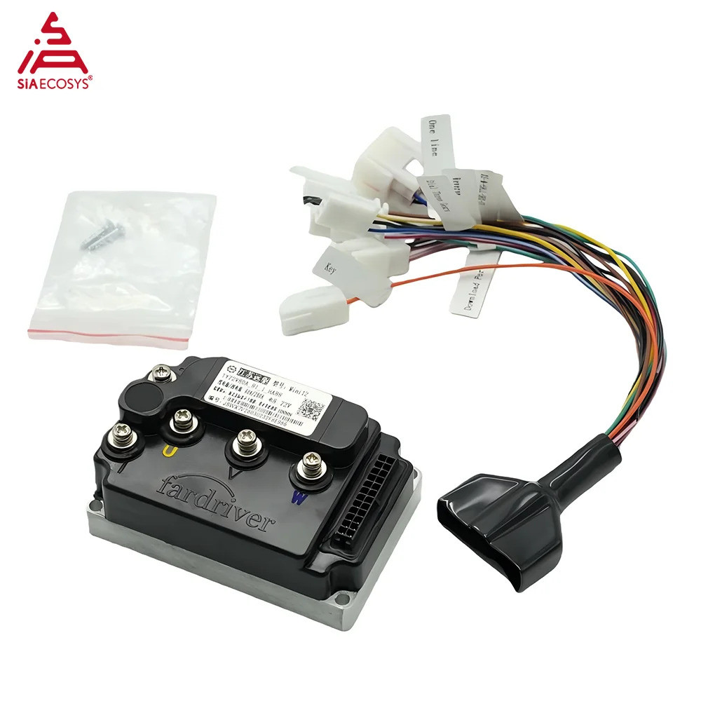 FarDriver ND72260 MiNi12 Bộ Điều Khiển Nhỏ Cho Động Cơ Xe Máy Điện 1500W 72V 260A BLDC Hall Bộ Điều 