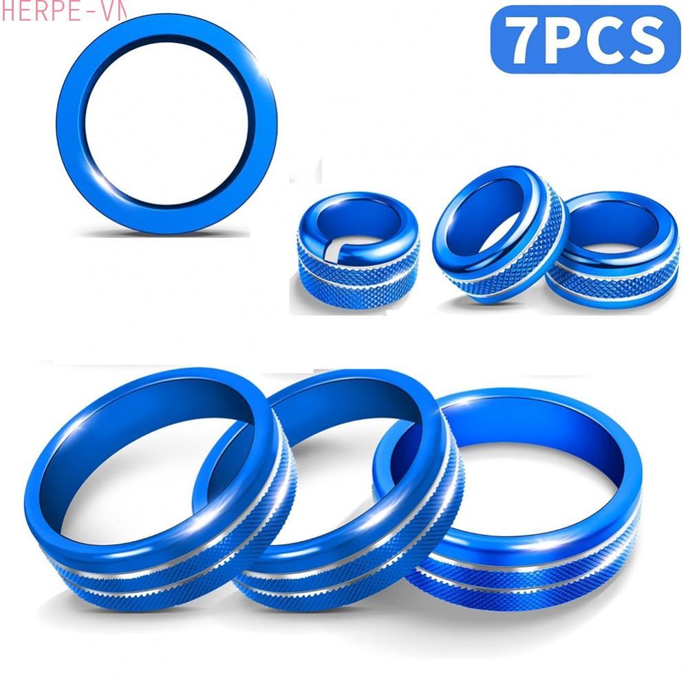 [HERPEVN]Aluminum Alloy 7 Piece AC and Rearview Mirror Knob Covers for BRZ GR86 2021-2025[Ready stoc