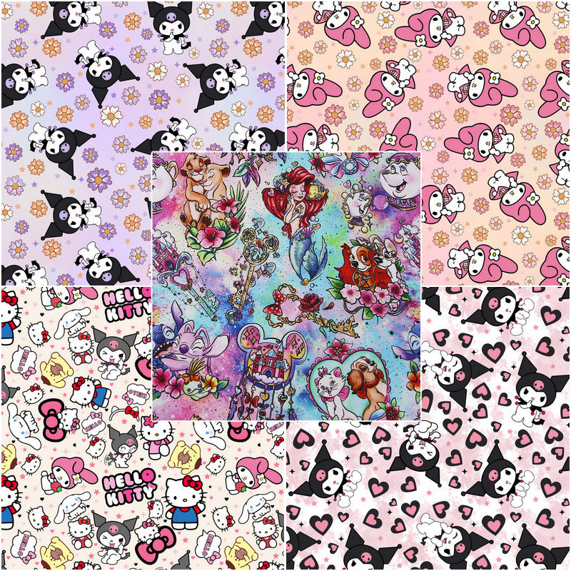 Melody Kitty Cat Design Bền Cotton Cho Dựng Handmade DIY