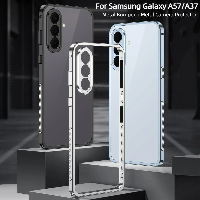 Dành Cho Samsung Galaxy A57 A37 5G Ốp Lưng Siêu Mỏng Nhẹ Hippocampus Khóa Kim Loại Ốp Lưng Điện Thoạ