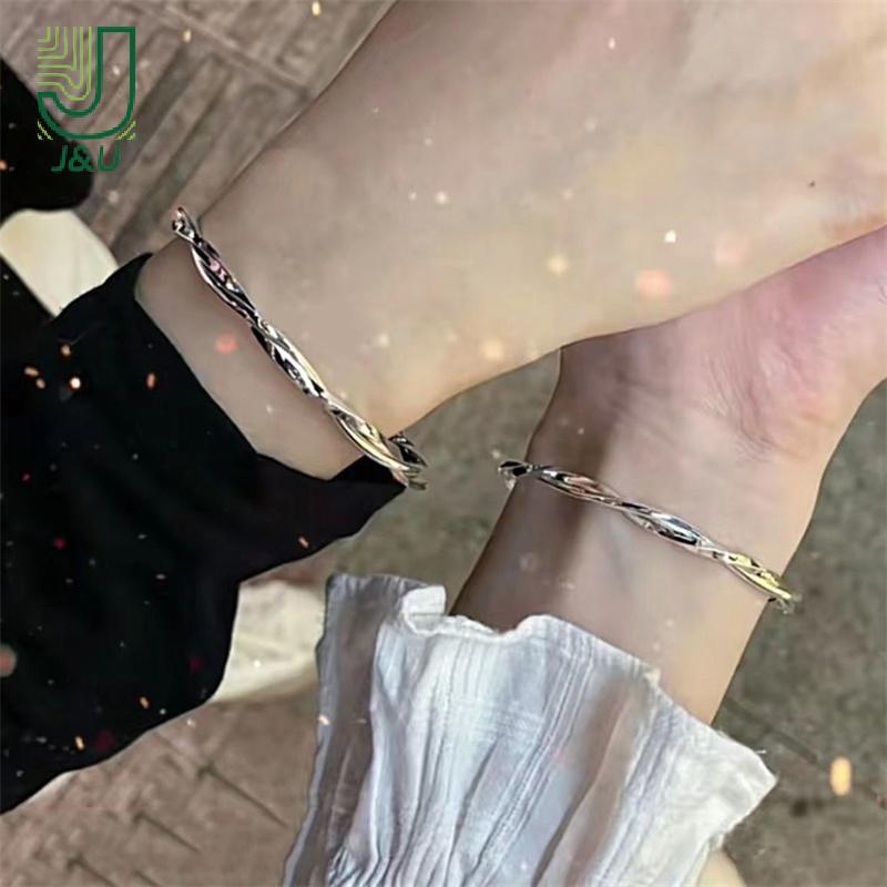 Vòng tay Moebius thời trang Hàn Quốc - Trang sức cặp đôi sang trọng