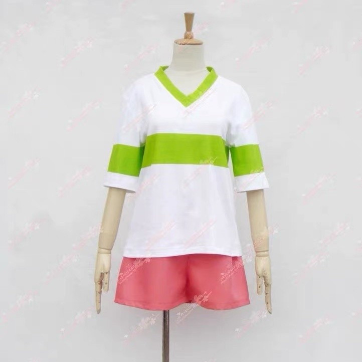 Spirited Away Sen to Chihiro no kamikakushi A Voyage of C ogino chihiro cosplay trang phục Halloween