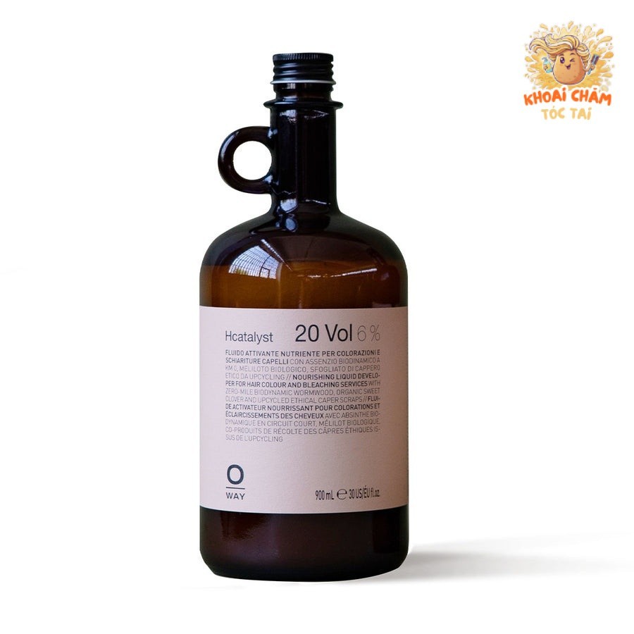Oxy trợ nhuộm cao cấp Oway HCATALYST Free Ammonia 900ml <TMQ>
