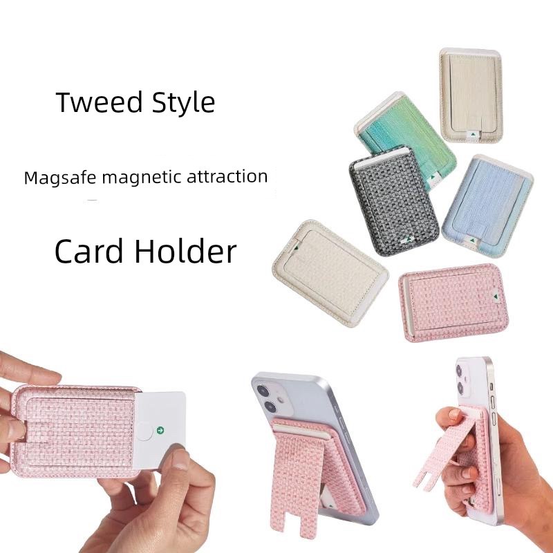 magsafe wallet ví magsafe Nhỏ Tươi Magsafe Giá Đỡ Thẻ Từ Tính Điện Thoại Di Động Giá Đỡ Thẻ Kinh Doa