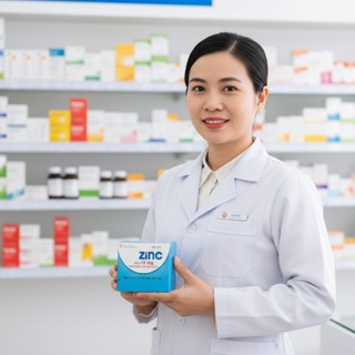 Kẽm Gluconate - Hộp 100 viên - Hỗ trợ đẹp da, giảm mụn, khỏe tóc móng, tăng sức đề kháng, kích thích ăn ngon