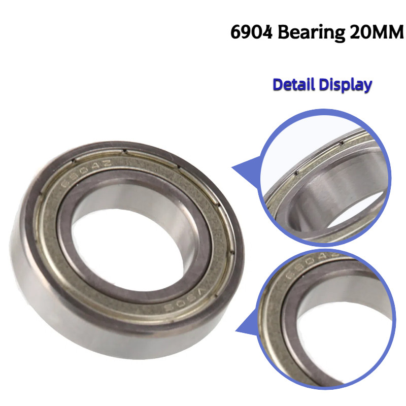 Premium 6904 Bearing - F6904 Flange Ball Bearing with 20MM Deep Groove Design for Smooth Operation