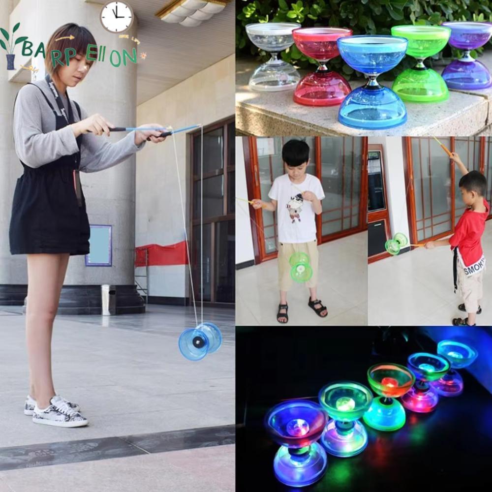 BARPELLON Trung Quốc Yo-yo, Da Dày Diabolo Trung Quốc, Đồ Dùng Giải Trí Hình Bát Mềm Phong Cách Dạ Q