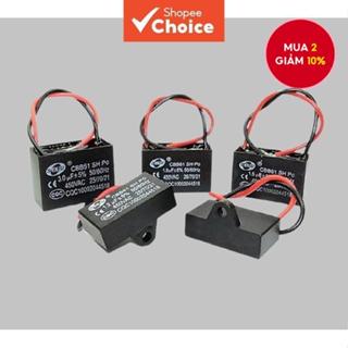  CBB61 450V Khởi Động Quạt Trần Tụ Điện Quạt Điện 0.8-10 UF Motor Run CBB 1 CÁI 