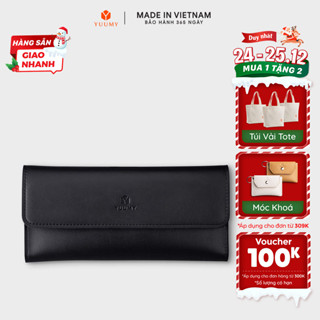 Ví Yuumy   Thời trang nữ kiểu cầm tay dáng dài - Ví da YV28  Bagsmart 