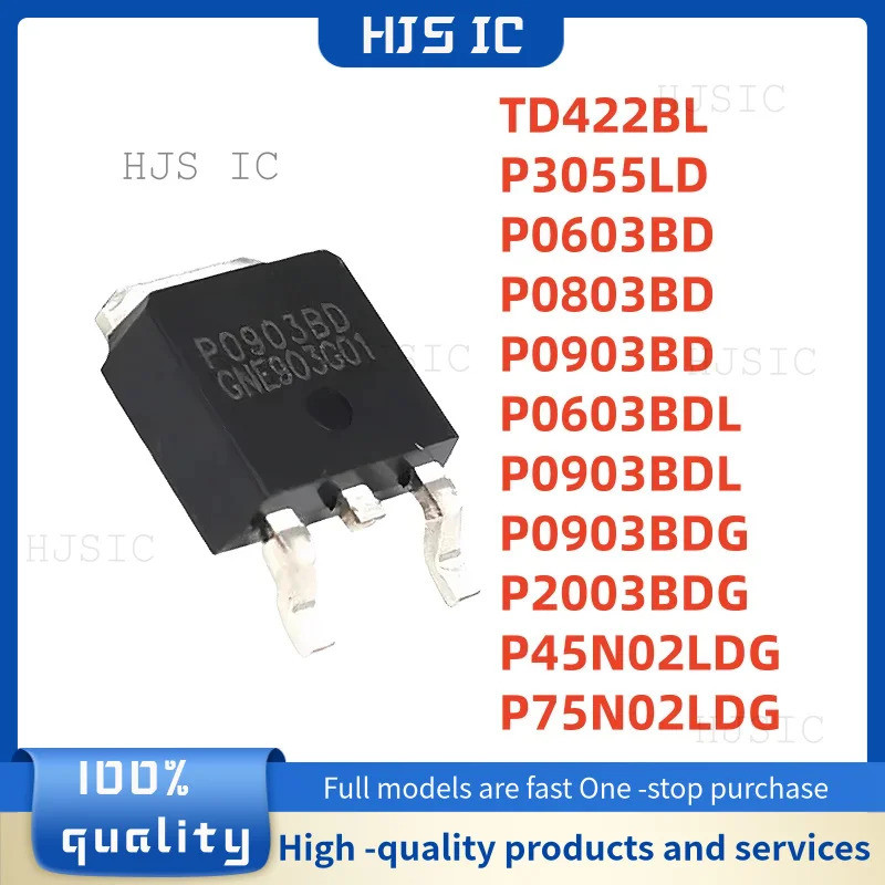5 Chiếc TD422BL P3055LD P0603BD P0803BD P0903BD P0603BDL P0903BDL P0903BDG P2003BDG P45N02LDG P75N02