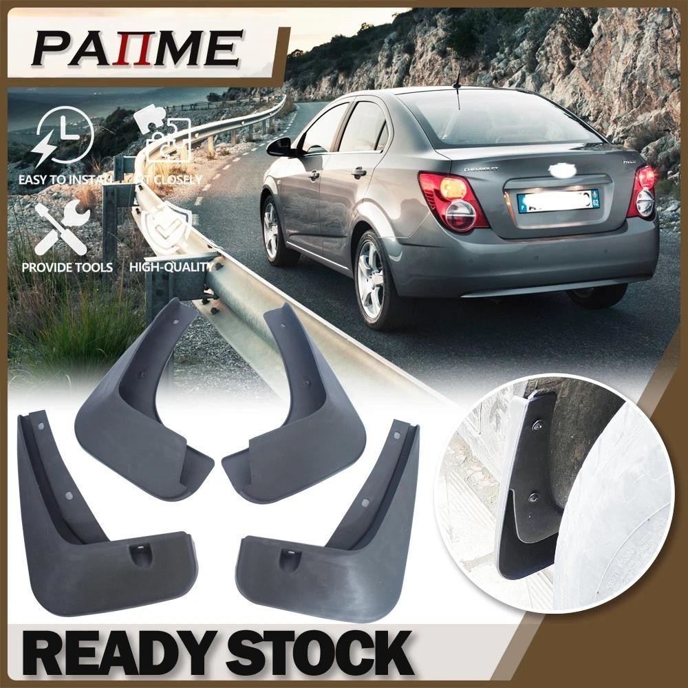 Ô Tô Ô Tô MudFlaps Cho Chevrolet aveo T300 Sonic sedan 4 Chiếc Cận Vệ Phía Trước Phía Sau Bùn Chắn B