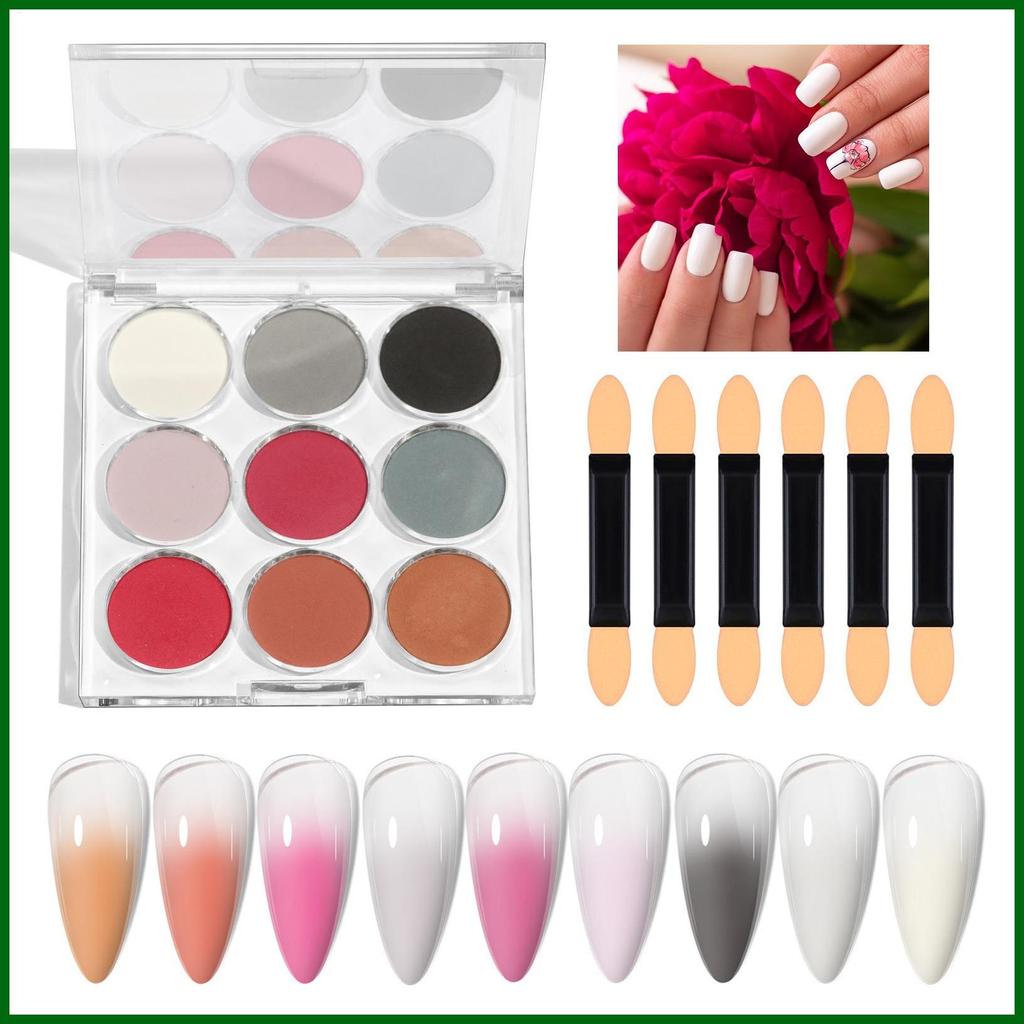 Nail Shimmer Dust Shiny Magic Mirror Powder Set Shiny Art gradient Powder Rainbow Mirror Shiny Art g