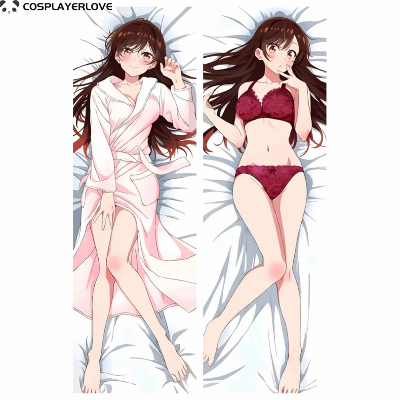 Vỏ Gối Anime Thuê Bạn Gái / Kanojo Okarishimasu Nanami Mami Mizuhara Chizuru Vỏ Gối Ôm Hai Mặt