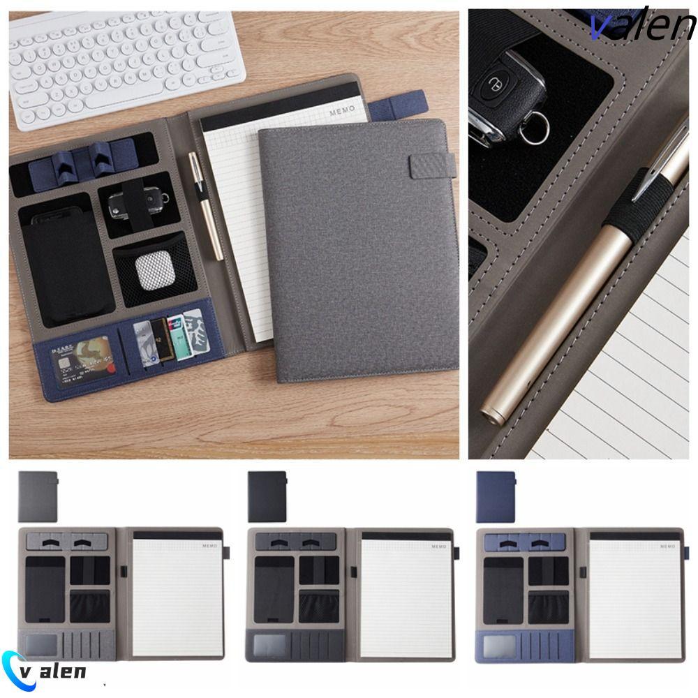 Clipboard kinh doanh REXOR, Giấy sắp xếp đàm phán Thư mục hội nghị Notepad A4, Bảng chữ ký 3 màu A4 