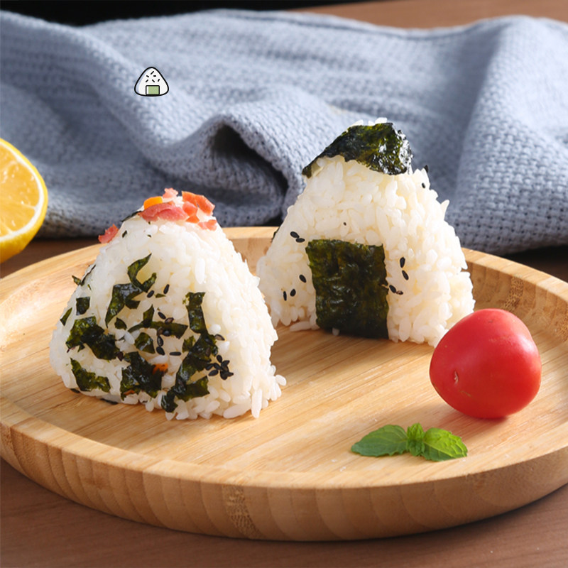 khuôn cơm nắm khuôn làm cơm nắm Dụng cụ làm khuôn sushi làm cơm nắm tam giác kiểu Nhật