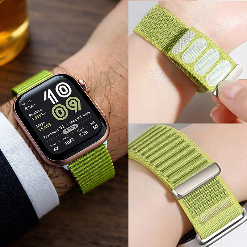 Dây Đeo Nylon Cho Amazfit Bip 6 5 Bip6 Đồng Hồ Thông Minh Nhanh 22 Mm Apline Thể Thao Thoáng Khí Dây