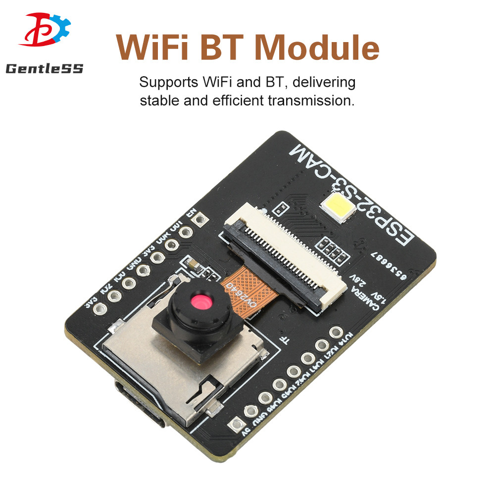 ESP32-S3-CAM WiFi BT Ban Phát Triển Mô Đun Nhận Dạng Trực Quan OV36600 / OV2640 Camera Loại C
