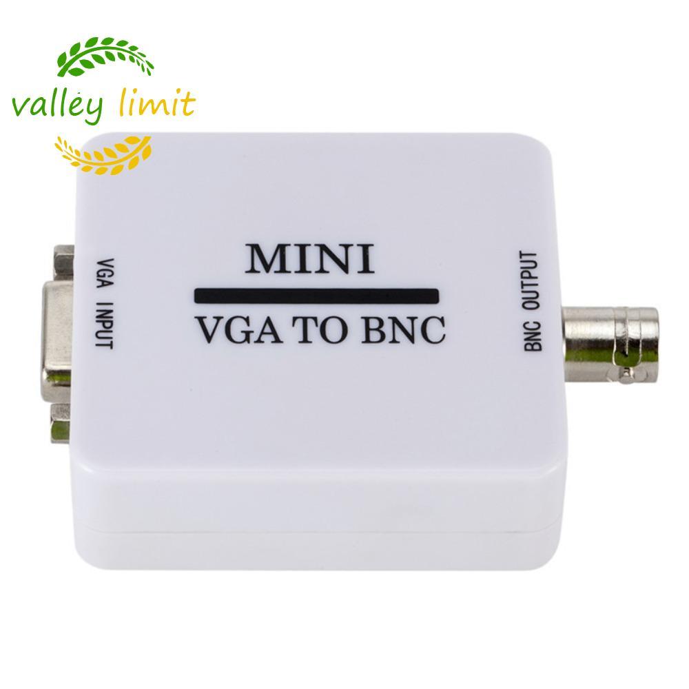 Bộ chuyển đổi video VALLEY LIMIT Mini HD VGA sang BNC, Đầu ra VGA sang BNC BNC VGA sang BNC Hộp chuy