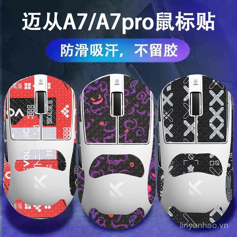 Thích hợp cho chuột A7ultra Nhãn dán chống trượt L7pro Chuột thấm mồ hôi Nhãn dán a7 Nhãn dán l7pro 
