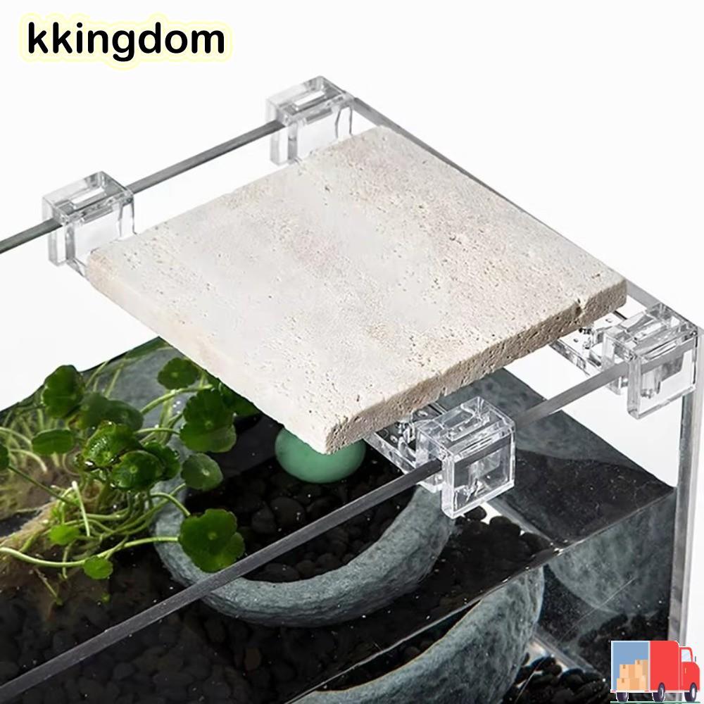 Giá đỡ nắp thủy tinh bể cá KKINGDOM 1PC, Giá đỡ nắp bể cá acrylic trong suốt, Độ dày tường 4.5 / 5 /