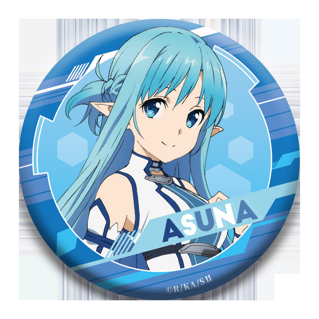 Mouxuy Manxu Chính Hãng Sword Art Online Huy Hiệu Thanh Tinplate Sáng Tạo Tên chung#mx*04